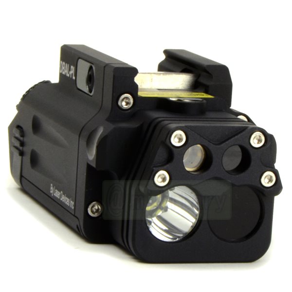 DBAL-PL type weapon light white light+IR+Red laser sight BK